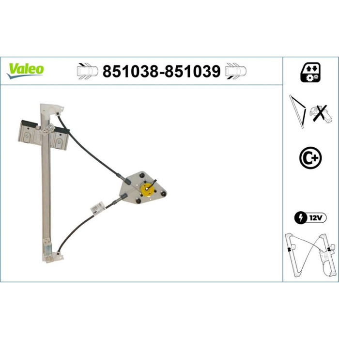 Valeo Fensterheber 851038 Valeo Fensterheber 851038