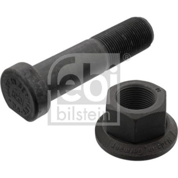 febi bilstein 07943 Radbolzen mit Radmutter M22 x 1,5 – Länge unter Kopf 89 mm, Gesamtlänge 100 mm, Gewindelänge 37 mm, Klasse 10.9 – OE 381 401 03 71 S3 febi bilstein 07943 Radbolzen mit Radmutter M22 x 1,5 – Länge unter Kopf 89 mm, Gesamtlänge 100 mm, Gewindelänge 37 mm, Klasse 10.9 – OE 381 401 03 71 S3