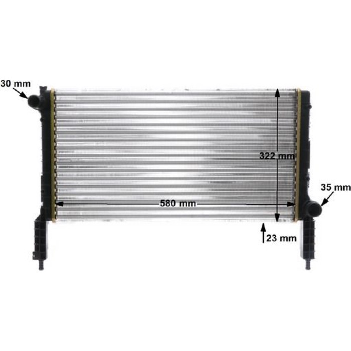 MAHLE Kühler, Motorkühlung CR 1446 000S MAHLE Kühler, Motorkühlung CR 1446 000S