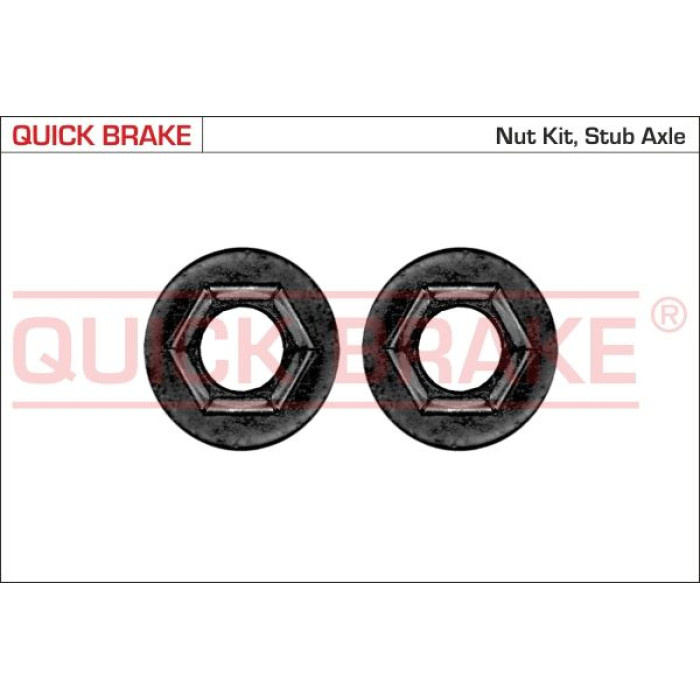 Quick Brake Mutter für Achsstummel 9813K Quick Brake Mutter für Achsstummel 9813K
