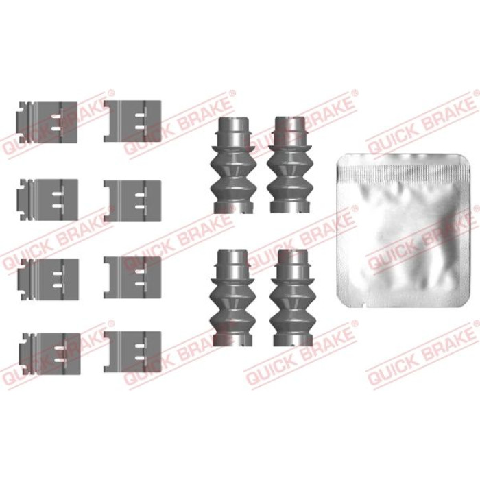 Quick Brake Zusatzsatz für Scheibenbremsbeläge 109-0124 Quick Brake Zusatzsatz für Scheibenbremsbeläge 109-0124