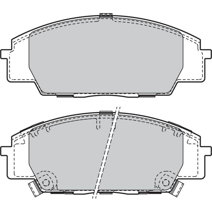 Valeo Bremsbelagsatz 598907 Valeo Bremsbelagsatz 598907