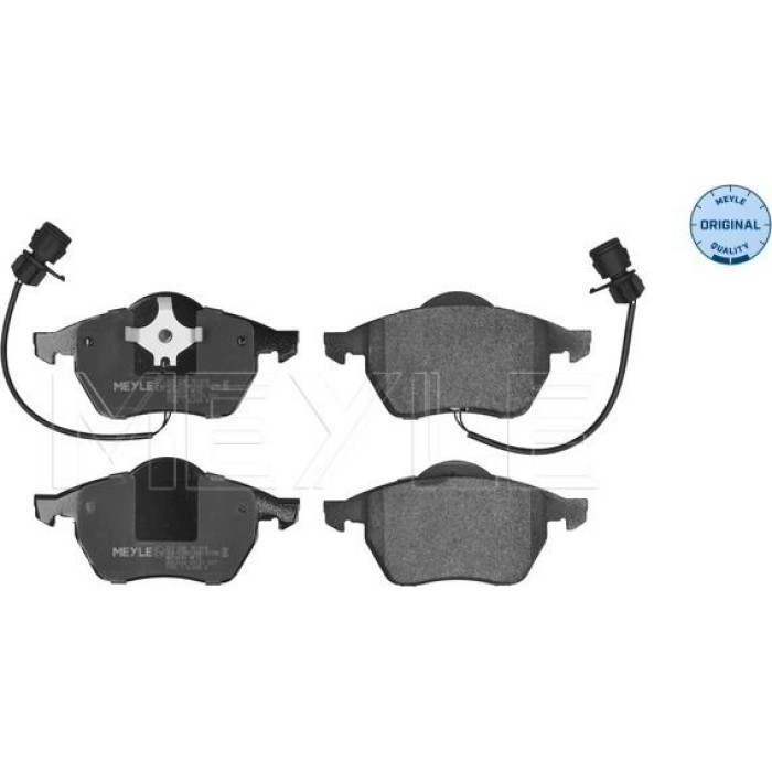 MEYLE Bremsbelagsatz VW A100/A6 90- Mit Sensor 025 206 7619/W MEYLE Bremsbelagsatz VW A100/A6 90- Mit Sensor 025 206 7619/W