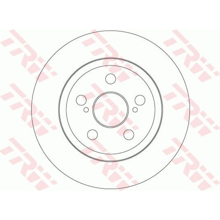 TRW Bremsscheibe Toyota Urban Cr DF6331