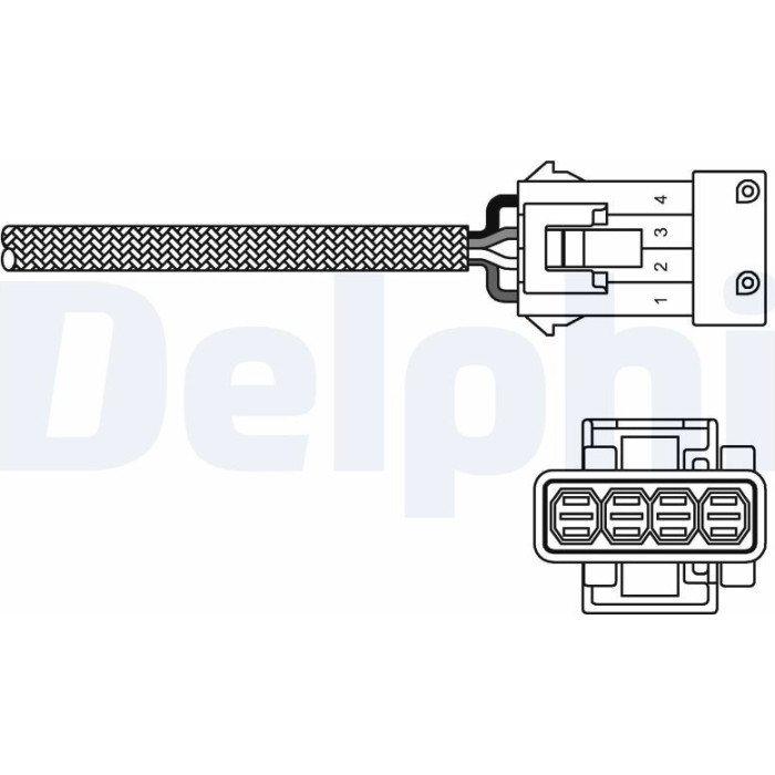 Delphi Lambdasonde ES20293-12B1 Delphi Lambdasonde ES20293-12B1
