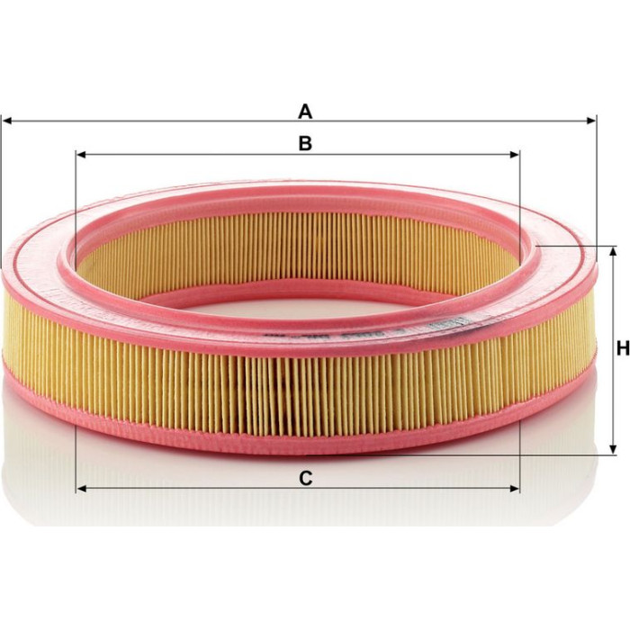 MANN-FILTER Luftfilter C 2863 MANN-FILTER Luftfilter C 2863