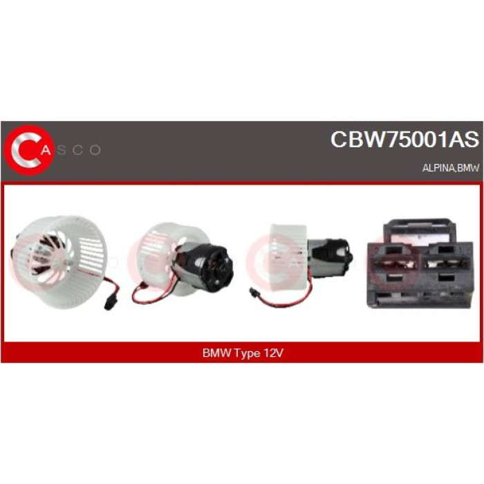 CASCO Motor, Lüfter CBW75001AS CASCO Motor, Lüfter CBW75001AS