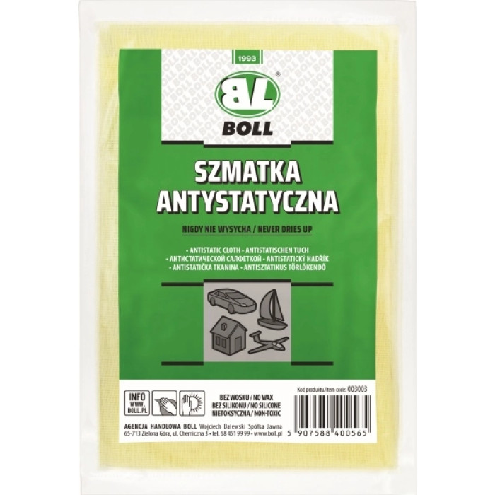 BOLL 3003 Antistatiktuch 80 x 50 cm 5 Stück 003003 BOLL 3003 Antistatiktuch 80 x 50 cm 5 Stück 003003