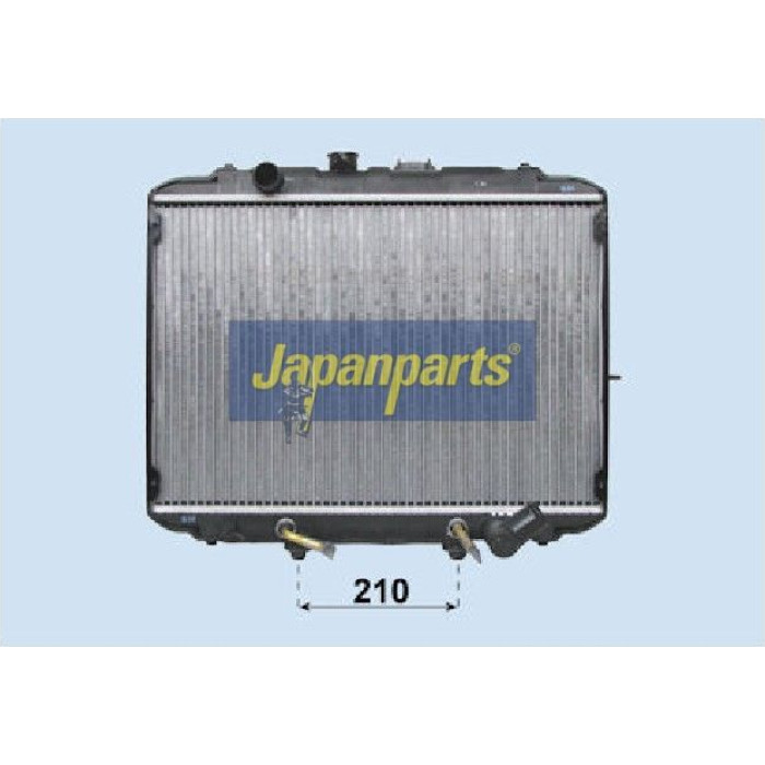 Japanparts Motorkühler RDA283058 Japanparts Motorkühler RDA283058