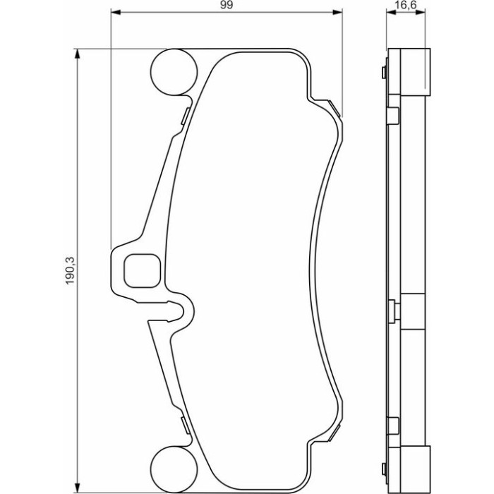 Bosch Bremsbelagsatz 0 986 494 709 Bosch Bremsbelagsatz 0 986 494 709