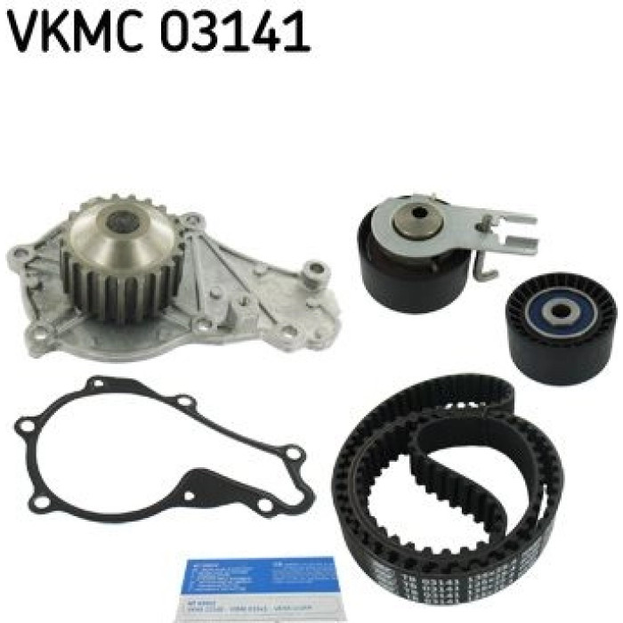 VKMC 03141 SKF Zahnriemensatz mit Wasserpumpe 03141 VKMC 03141 SKF Zahnriemensatz mit Wasserpumpe 03141
