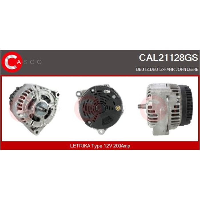 CASCO Generator CAL21128GS CASCO Generator CAL21128GS