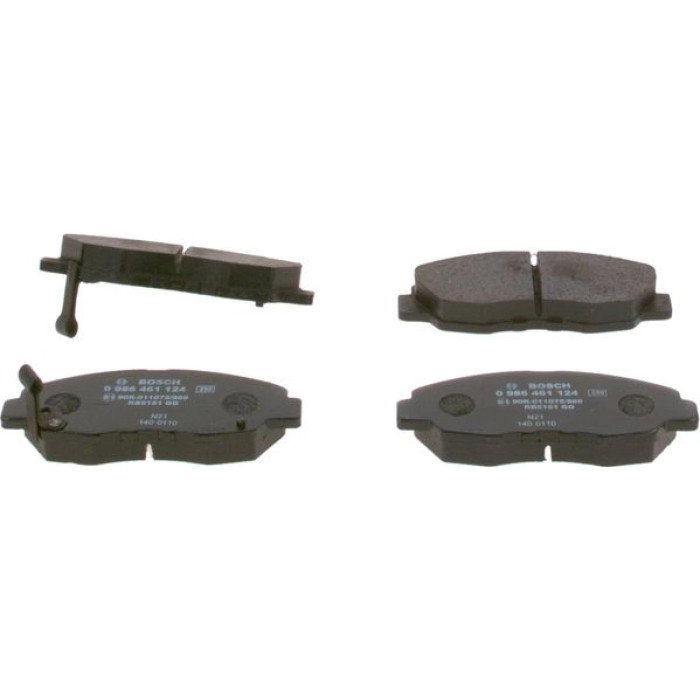 Bosch Bremsbelagsatz 0 986 461 124 Bosch Bremsbelagsatz 0 986 461 124