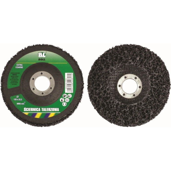 BOLL 50130 Nylon-Schleifscheibe für Winkelschleifer 125 mm Verpackung 5 Stück 050130 BOLL 50130 Nylon-Schleifscheibe für Winkelschleifer 125 mm Verpackung 5 Stück 050130