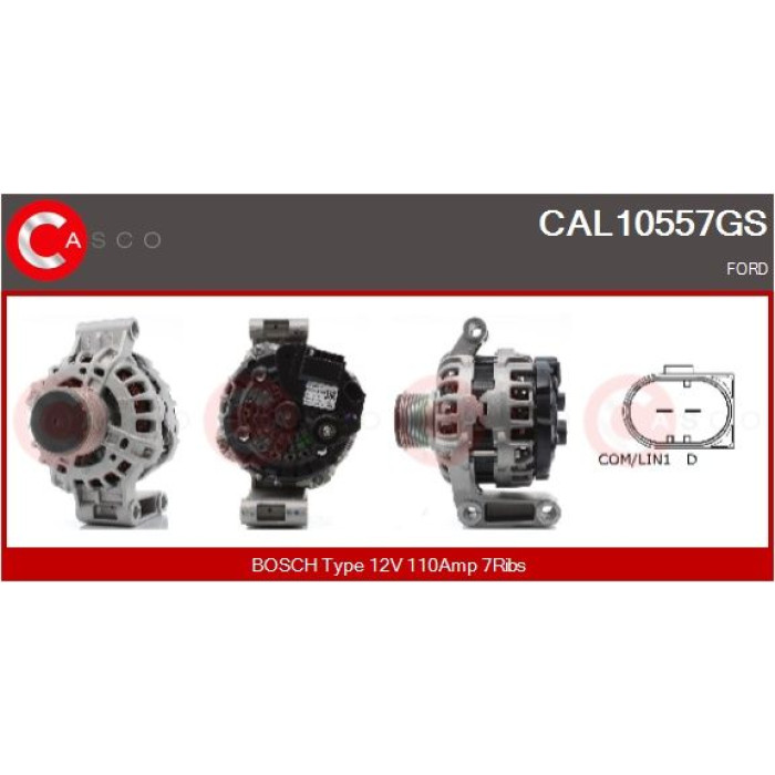 CASCO Generator CAL10557GS CASCO Generator CAL10557GS