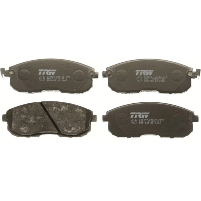 TRW Bremsbeläge Vorderachse GDB1003 TRW Bremsbeläge Vorderachse GDB1003