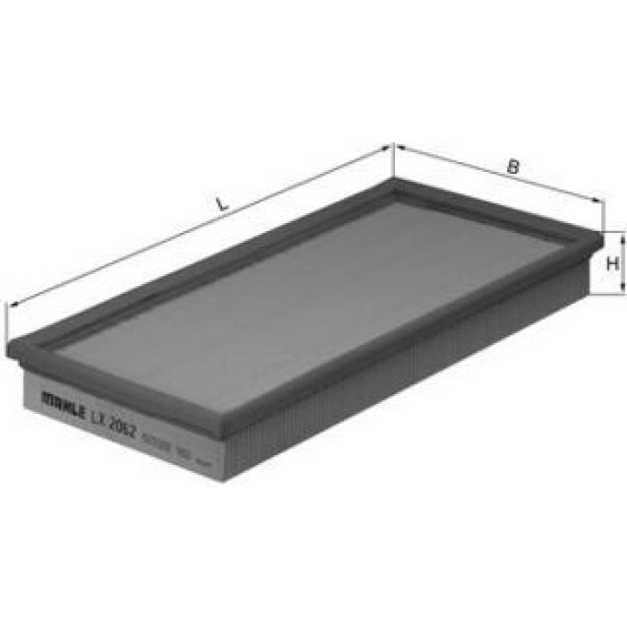 MAHLE Luftfilter LX 2062 MAHLE Luftfilter LX 2062