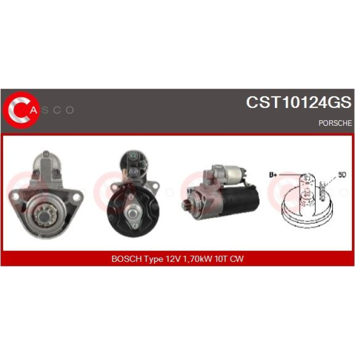 CASCO Anlasser CST10124GS CASCO Anlasser CST10124GS