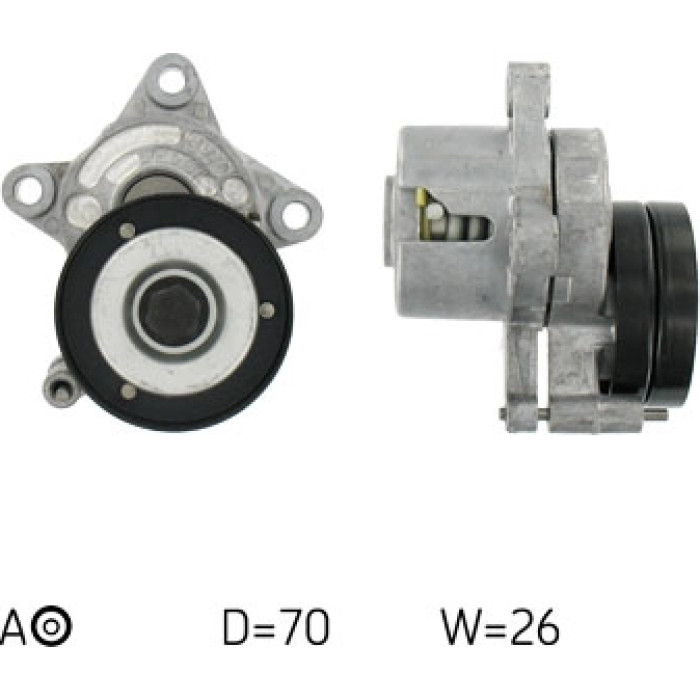 SKF Keilrippenriemen-Spannrolle VKM 31023 SKF Keilrippenriemen-Spannrolle VKM 31023