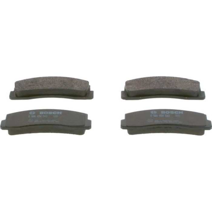 Bosch Bremsbelagsatz 0 986 494 543 Bosch Bremsbelagsatz 0 986 494 543