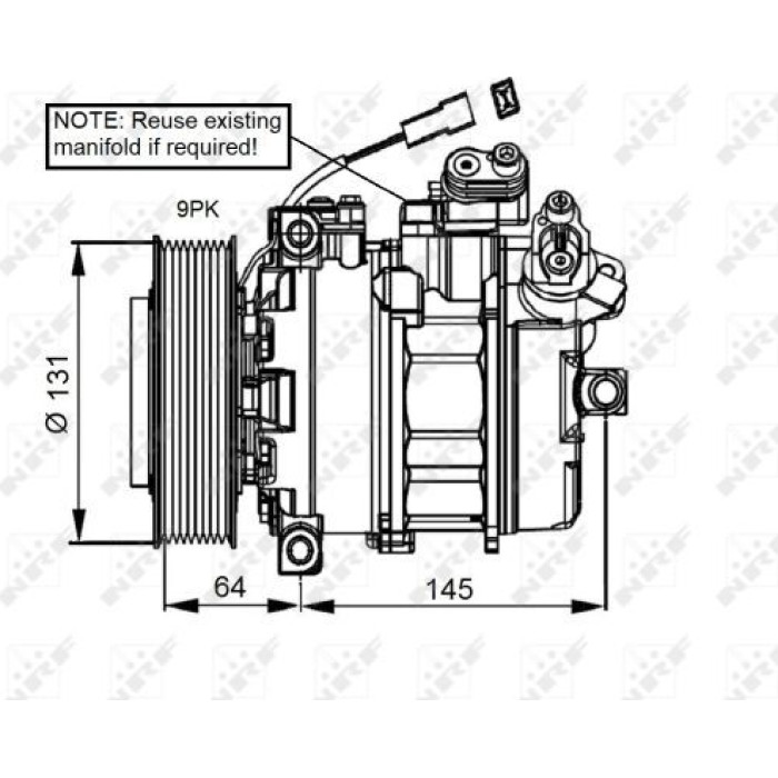 NRF Kompressor 32821