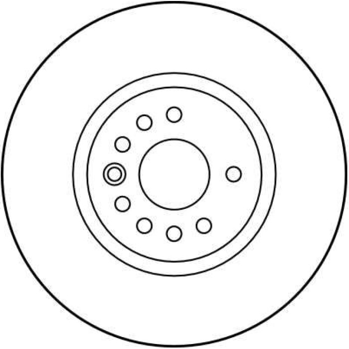 TRW Bremsscheibe Opel Vectra DF2778S TRW Bremsscheibe Opel Vectra DF2778S