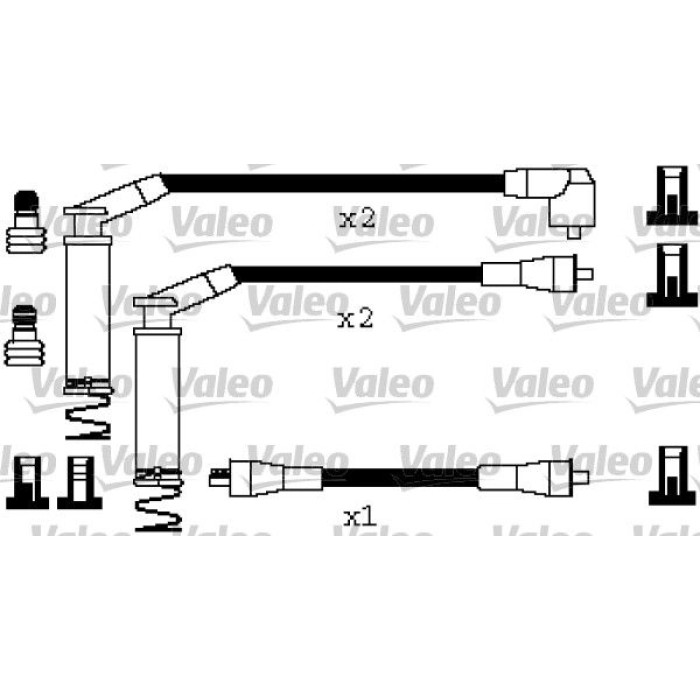 346404 Valeo Zündkabel 346404 346404 Valeo Zündkabel 346404