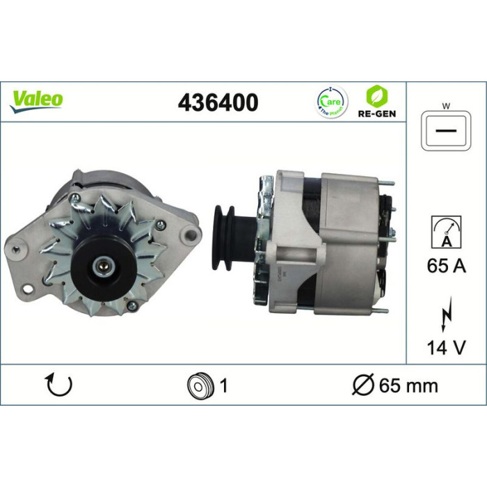 Valeo Lichtmaschine 436400 Valeo Lichtmaschine 436400