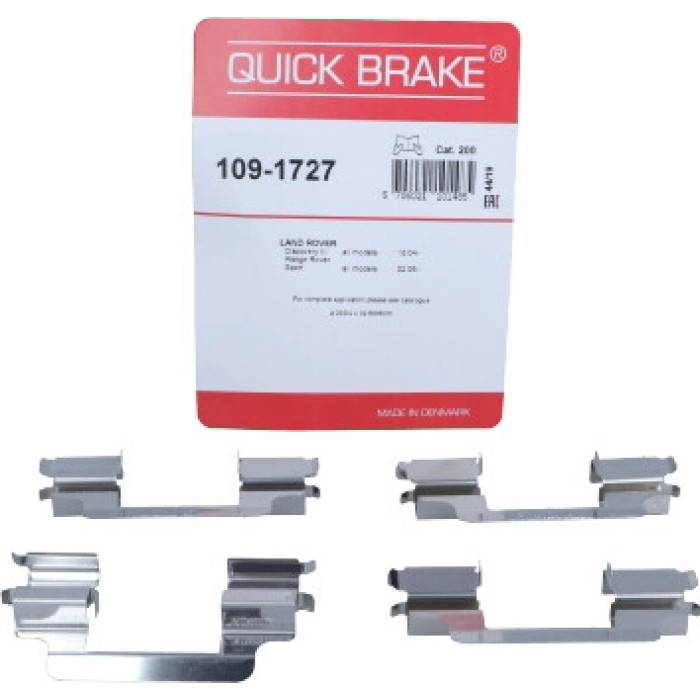 Quick Brake Montagesatz für Bremsbeläge 109-1727 Quick Brake Montagesatz für Bremsbeläge 109-1727