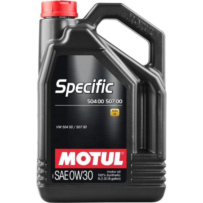 107050 Motul Specific 504 00 / 507 00 0W-30 C3 5 Liter 107050 Motul Specific 504 00 / 507 00 0W-30 C3 5 Liter