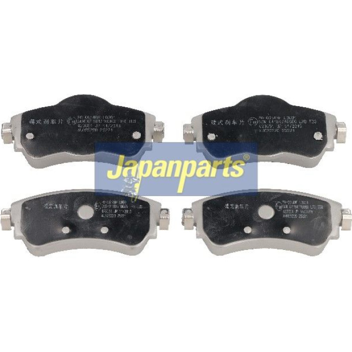 Japanparts Bremsbeläge PA-0614AF Japanparts Bremsbeläge PA-0614AF