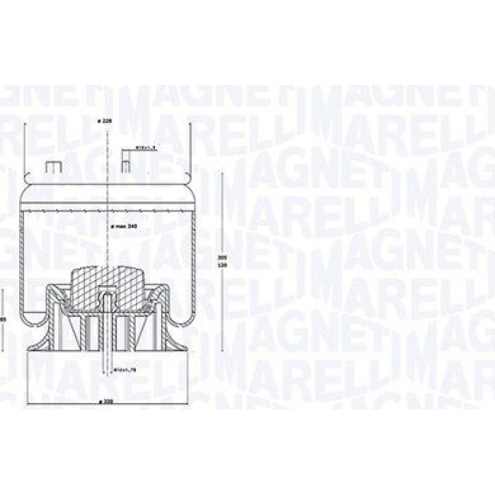 Magneti Marelli Manschette 030607020294