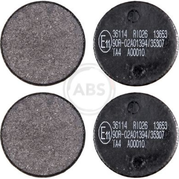 A.B.S. Bremsbeläge 36114 A.B.S. Bremsbeläge 36114