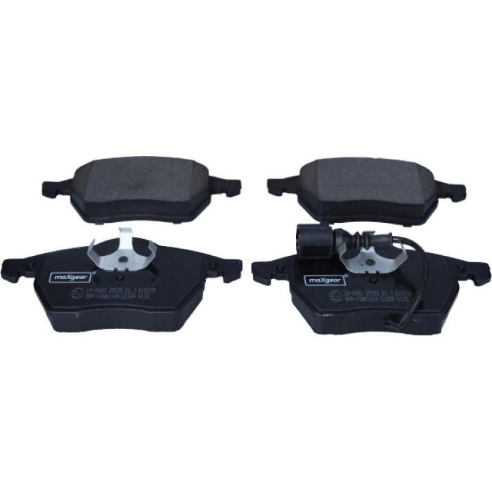 MAXGEAR Bremsbelagsatz 19-0661 VW A3/Golf 4/Tt/Octavia/Leon 1 130-230Km/Quattro/4Motion MAXGEAR Bremsbelagsatz 19-0661 VW A3/Golf 4/Tt/Octavia/Leon 1 130-230Km/Quattro/4Motion