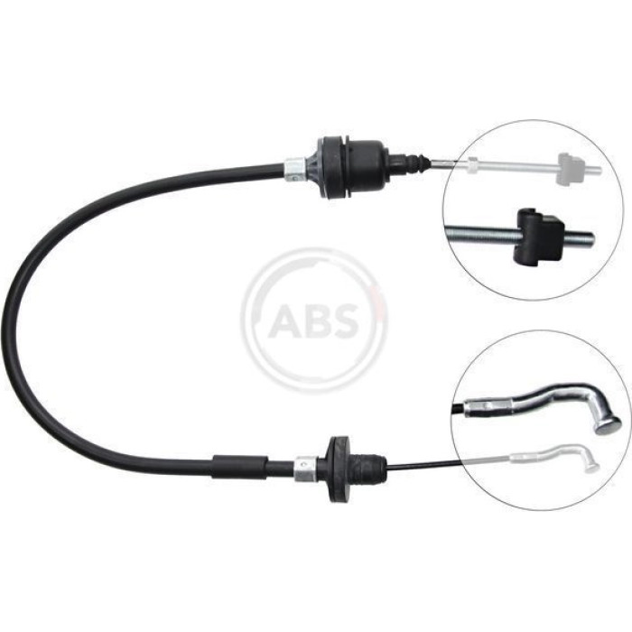 A.B.S. Kupplungsseil K23050 A.B.S. Kupplungsseil K23050