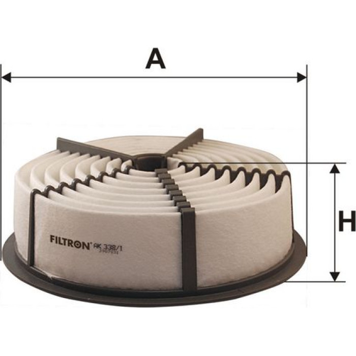 Filtron Luftfilter AK 338/1 Filtron Luftfilter AK 338/1