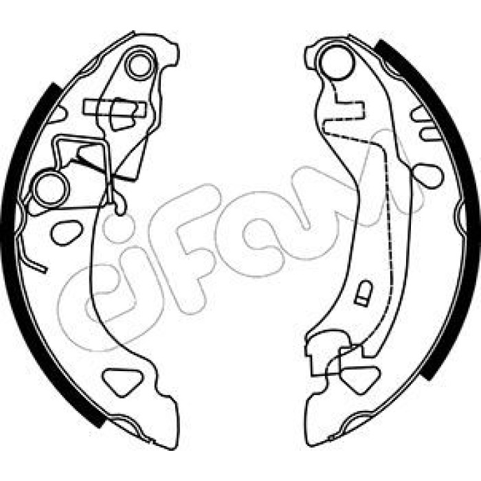 CIFAM Bremsbackensatz 153-070 CIFAM Bremsbackensatz 153-070