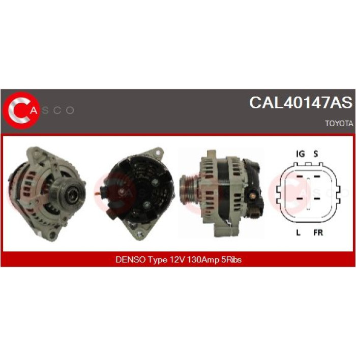 CASCO Generator CAL40147AS CASCO Generator CAL40147AS