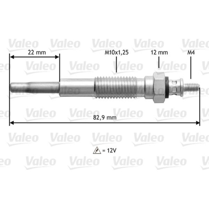 Valeo Glühkerze 345148 Valeo Glühkerze 345148