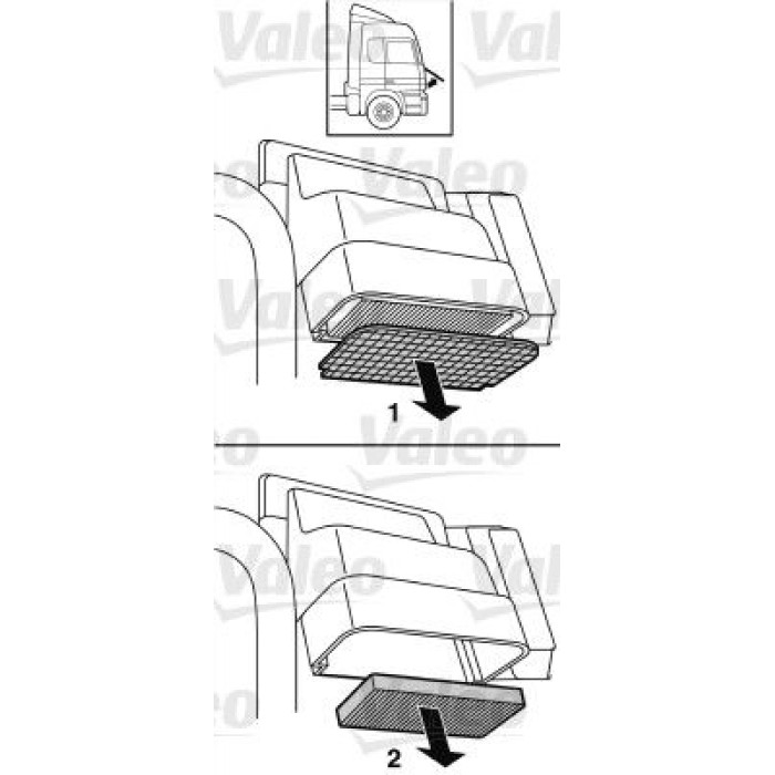 Valeo Innenraumfilter 716023 Valeo Innenraumfilter 716023