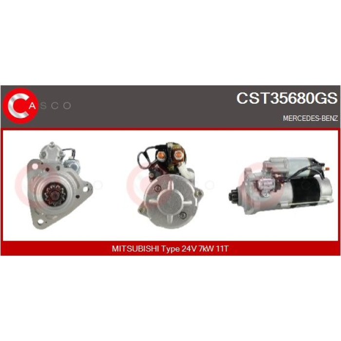 CASCO Anlasser CST35680GS CASCO Anlasser CST35680GS