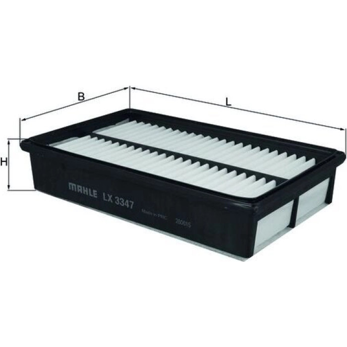 MAHLE Luftfilter LX 3347 MAHLE Luftfilter LX 3347