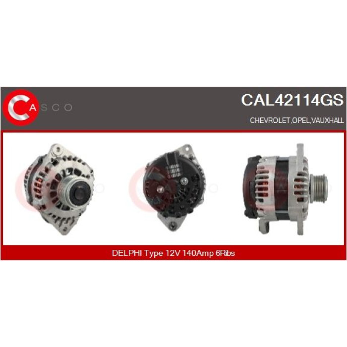 CASCO Generator CAL42114GS CASCO Generator CAL42114GS