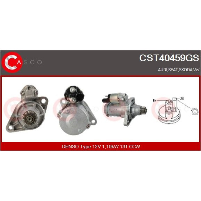 CASCO Anlasser CST40459GS CASCO Anlasser CST40459GS