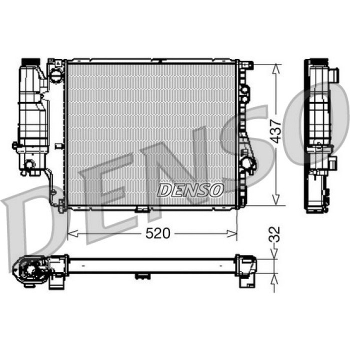 Denso Motorkühler DRM05043