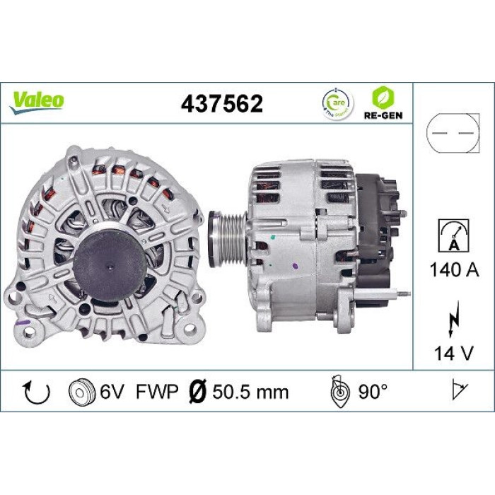 Valeo Lichtmaschine 437562