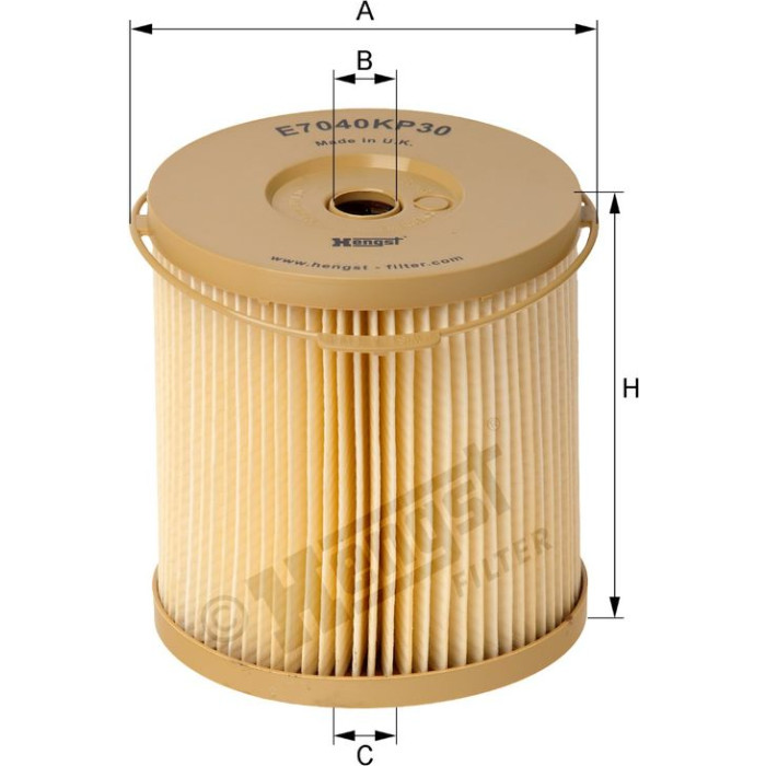 HENGST FILTER Kraftstofffilter E7040KP30 HENGST FILTER Kraftstofffilter E7040KP30