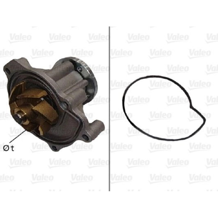 Valeo Wasserpumpe / Kühlmittelpumpe 506593