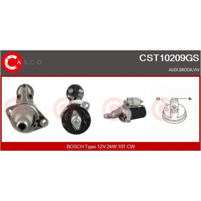 CASCO Anlasser CST10209GS CASCO Anlasser CST10209GS