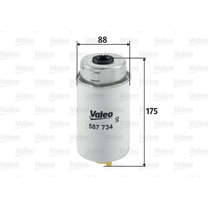 Valeo Kraftstofffilter 587734